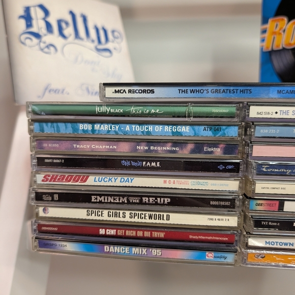 🖤 Y2K CD Collection- Eminem, The Who, Tracy Chapman, Spice Girls, Shaggy, 50 - Picture 2 of 3